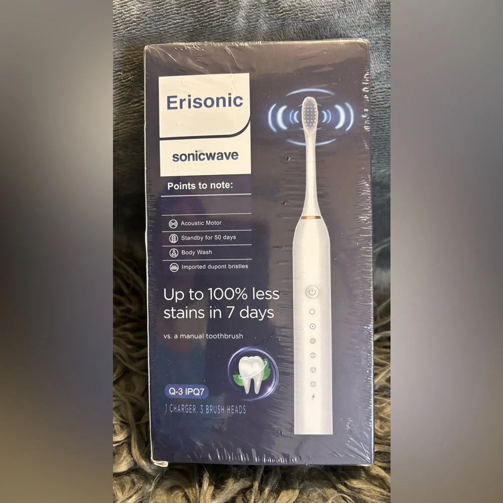 Erisonic Sonicwave Electric Toothbrush - White